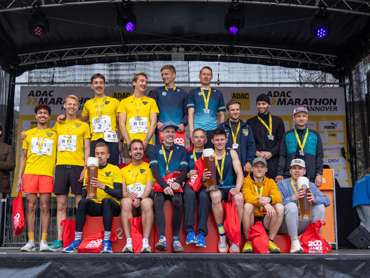 Streckenrekord Hannover: Bestzeiten bei Marathon und 10K Sieger Staffel Marathon