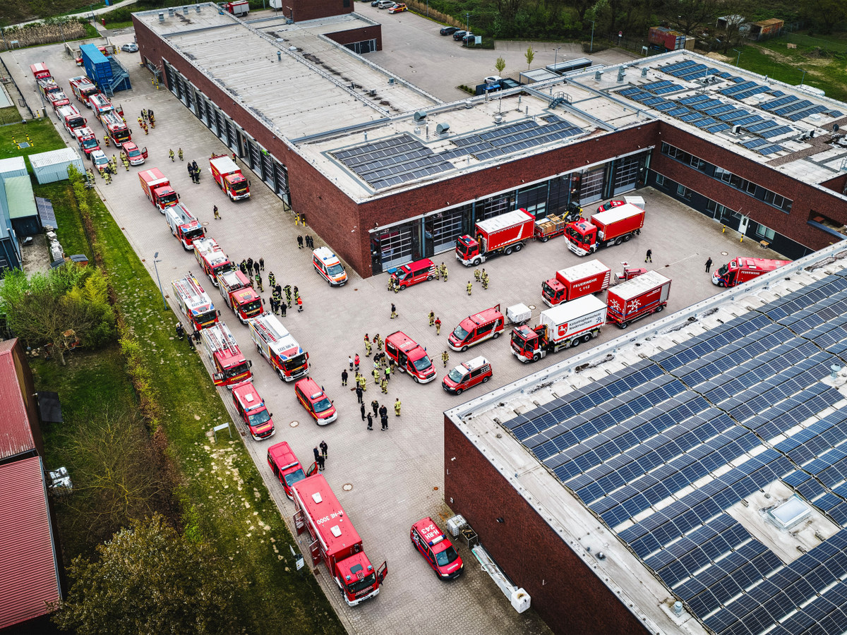 Waldbrandübung Region Hannover: 184 Kräfte im Einsatz – RFB1 1
