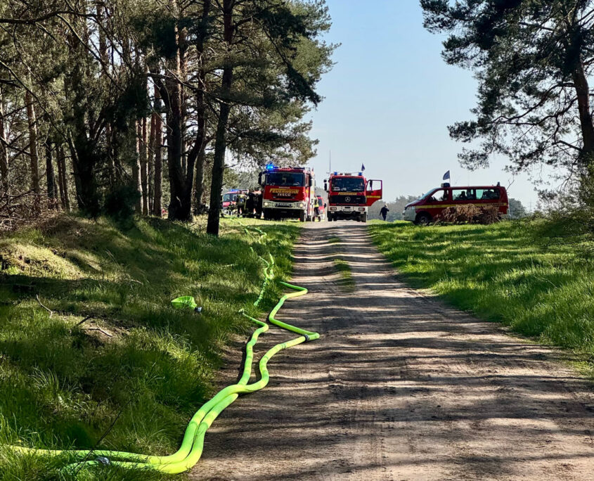 Waldbrandübung Region Hannover: 184 Kräfte im Einsatz – RFB1 4