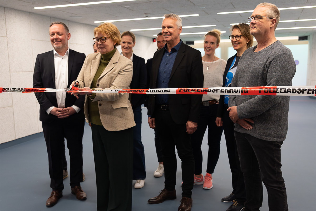 Neue Raumschießanlage beim LKA Niedersachsen