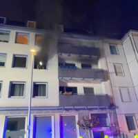 Wohnungsbrand Krausenstraße
