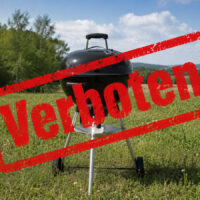 Grillen verboten