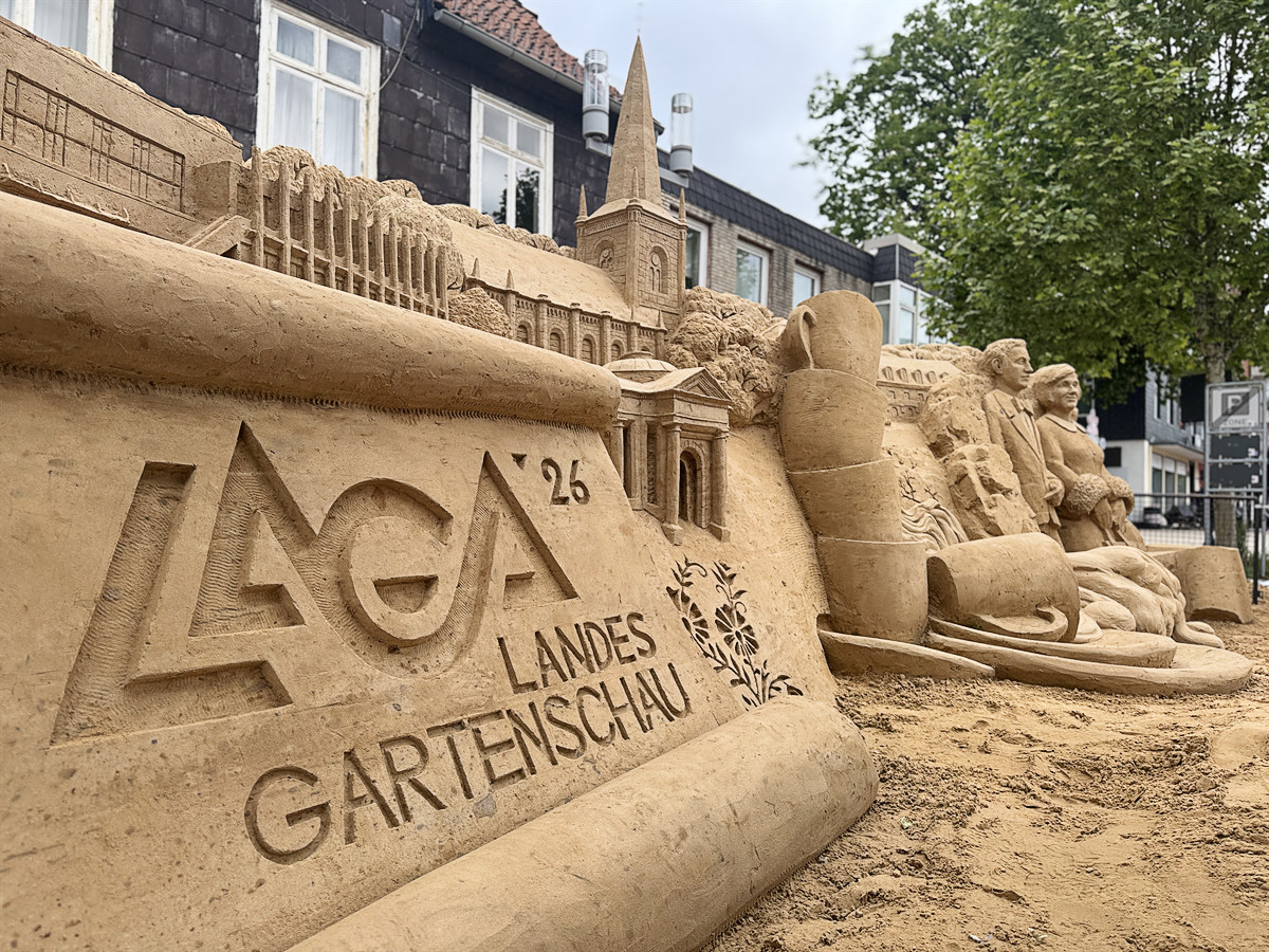 Sandskulptur LAGA