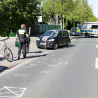 Unfallspuren aufgenehmen
