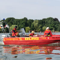 Symbolfoto Wasserrettungsboot DLRG