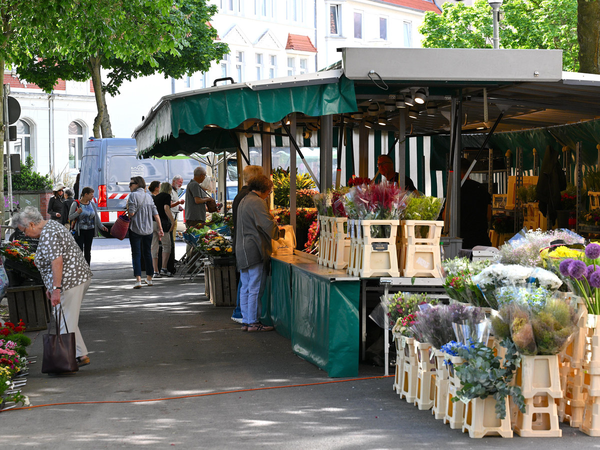 100 Jahre Wochenmarkt
