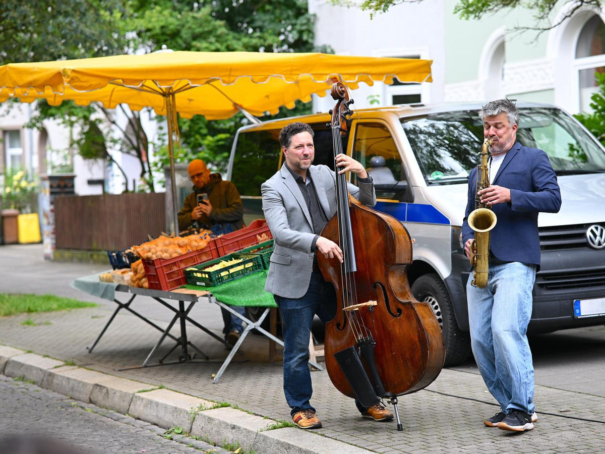 100 Jahre Wochenmarkt auf dem Pfarrlandplatz