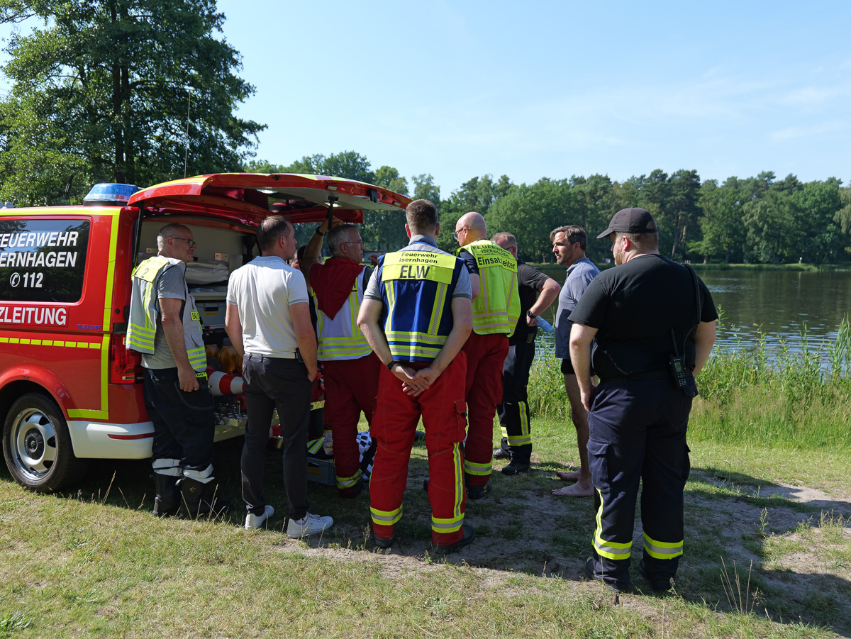 Badeunfall am Parksee Lohne: Achtjähriger Junge stirbt nach vergeblichem Rettungsversuch in Isernhagen – BGPress 20260626 1557 BGPRESS 1398677