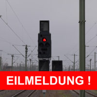 Flächendeckender Zugausfall