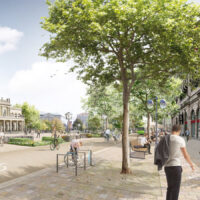 Flaniermeile am Opernplatz: Hannover stellt Pläne für Georgstraße vor Opernplatz mit Georgsstrasse
