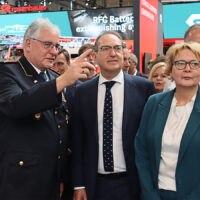 Interschutz mit Innenminister