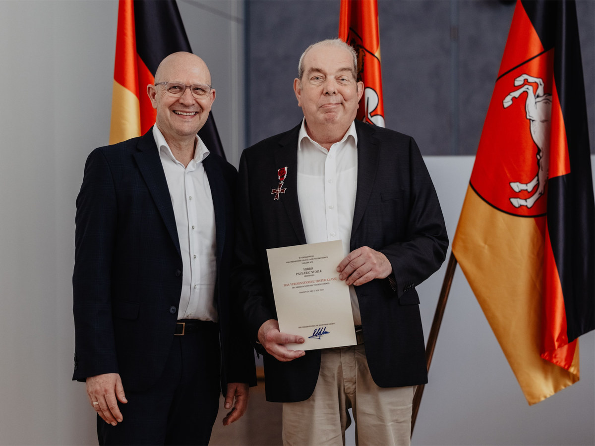 Paul-Eric Stolle Niedersächsische Verdienstkreuz