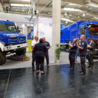 Stand auf der Interschutz 2026 vom THW