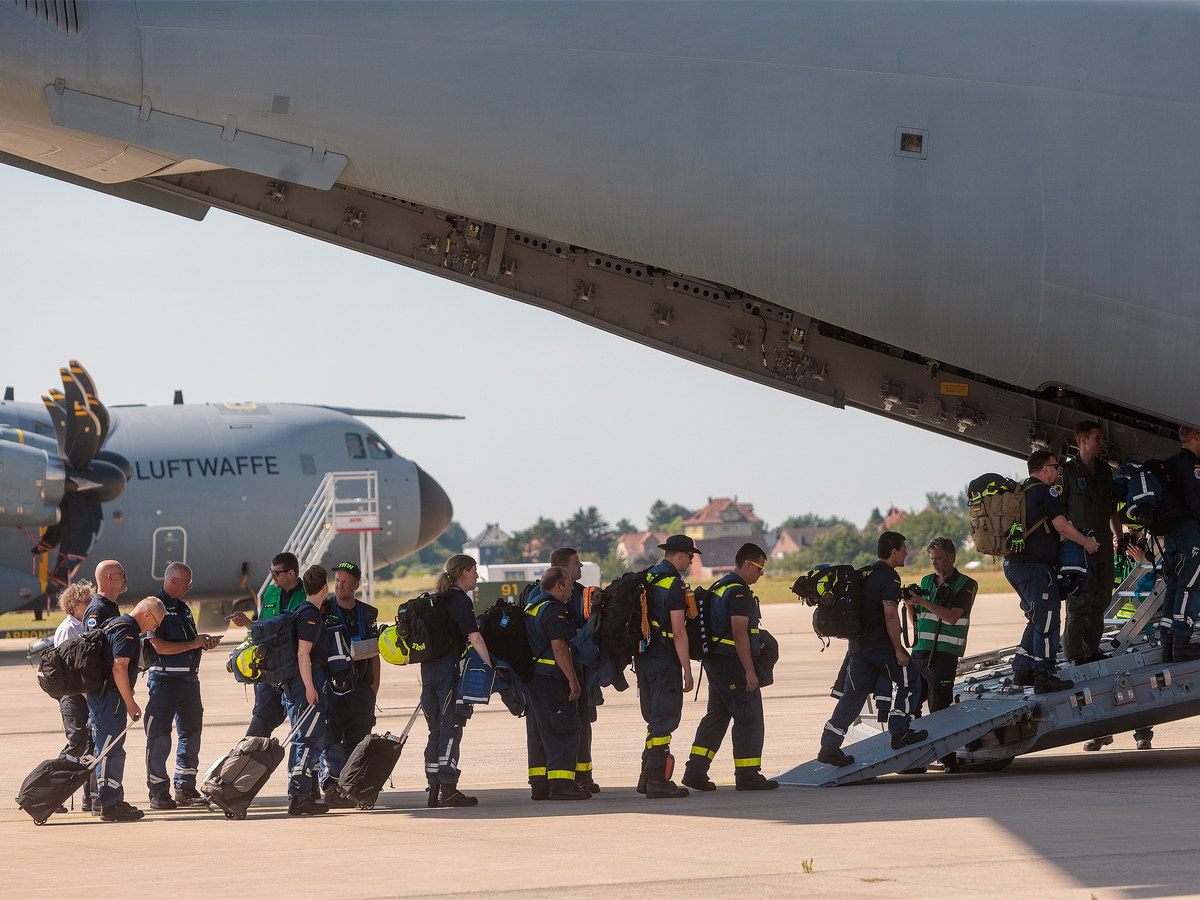 THW Auslandseinsatz in Venezuela: Suche nach Vermissten beginnt – THW Venezuela2