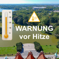 Warnung vor Hitze