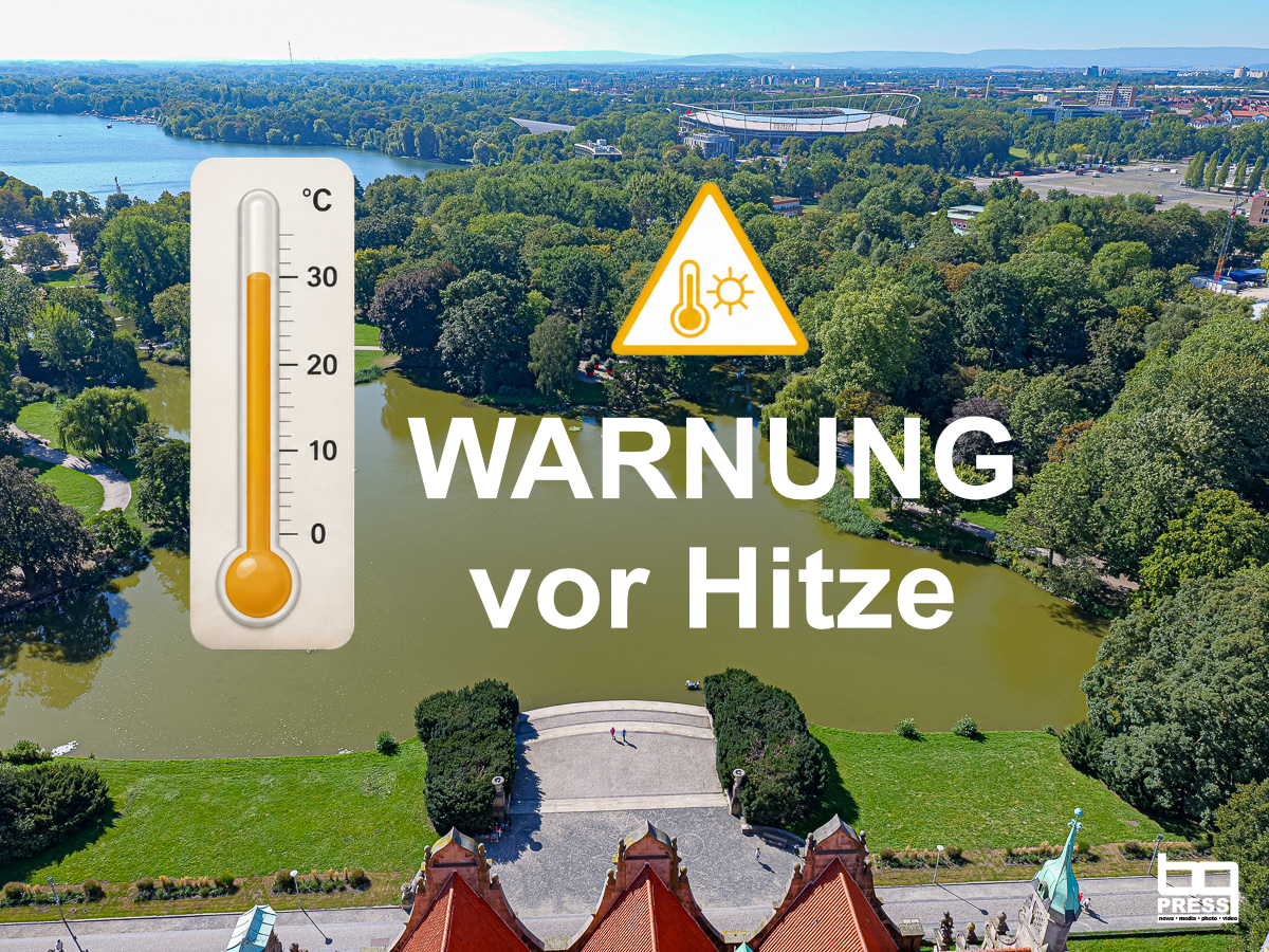 Warnung vor Hitze