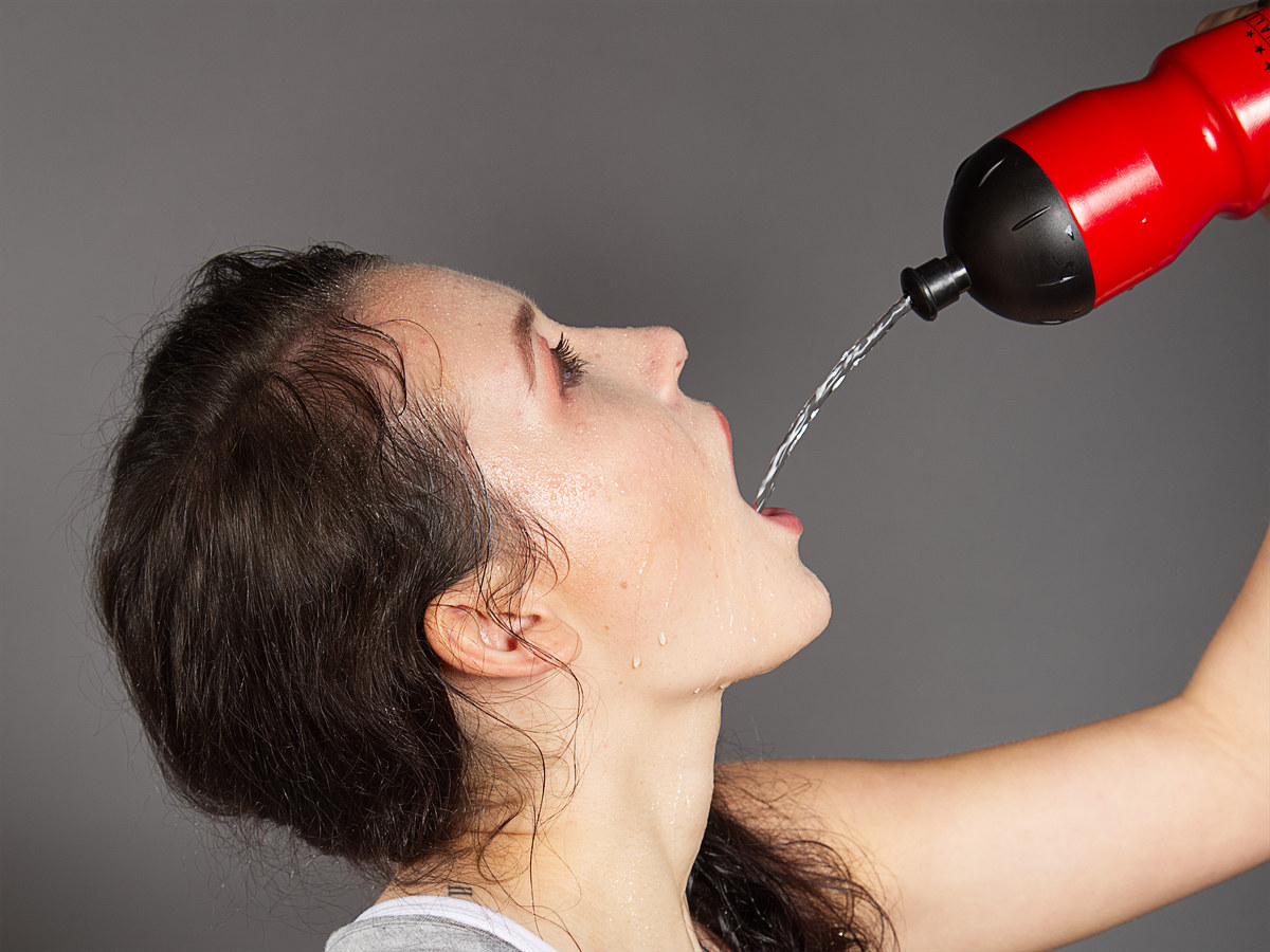 Bei Hitze genug trinken