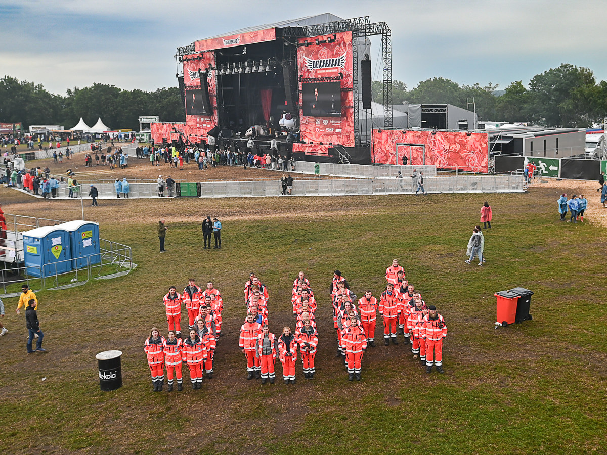 Deichbrand Festival: Johanniter beziehen neues Einsatzcamp – 21072023 Deichbrand AnetteSchulte 129