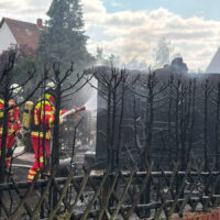 Feuer in Altgarbsen