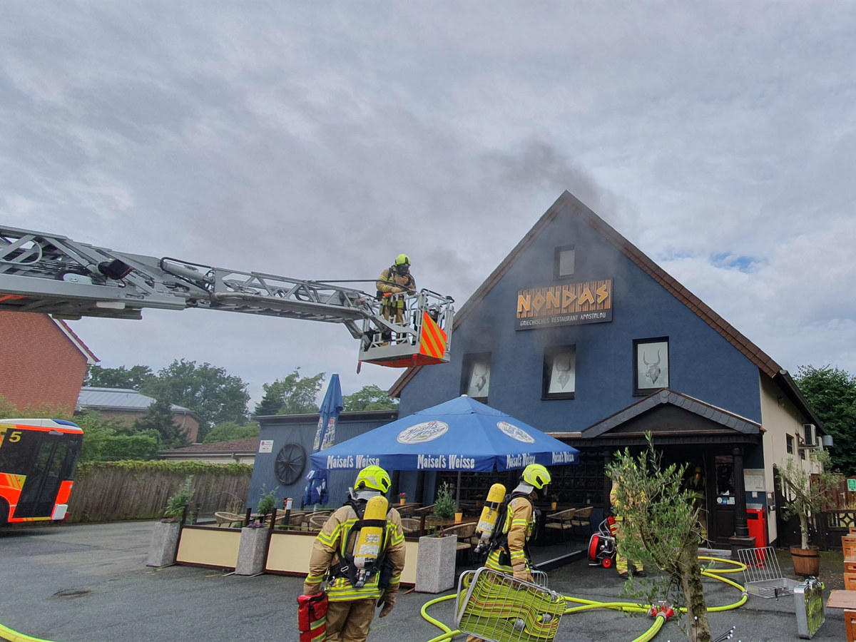 Brand in Bothfelder Restaurant