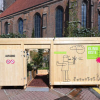 Klima-Kiste in der Altstadt von Hannover