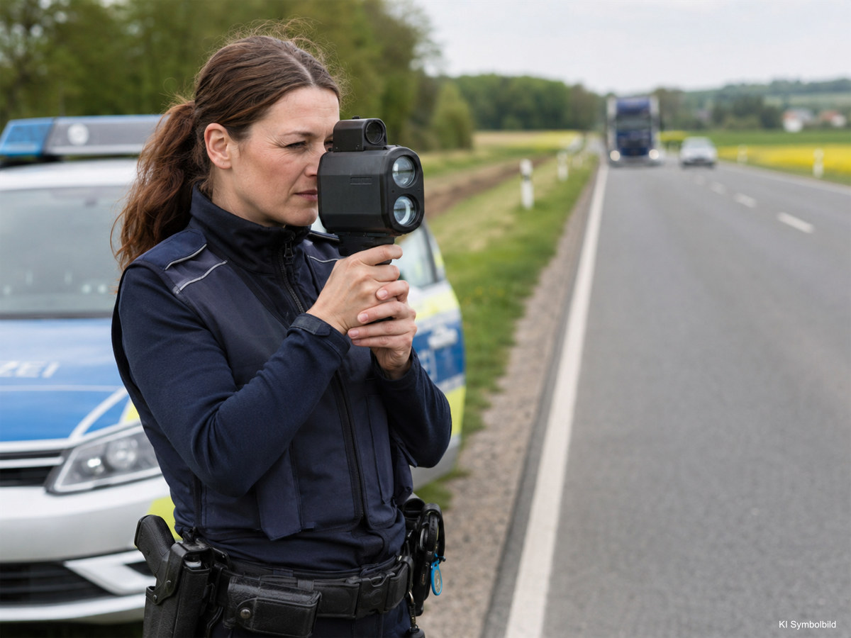 206 Tempoverstöße auf der B 6 bei Laatzen festgestellt Tempokontrolle