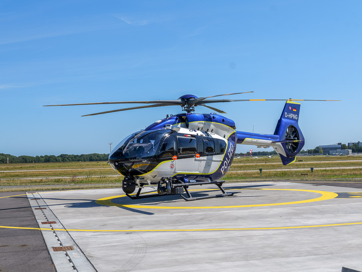 Neuer Polizeihubschrauber stärkt Einsätze aus der Luft Neuer Polizeihubschrauber Phoenix H145