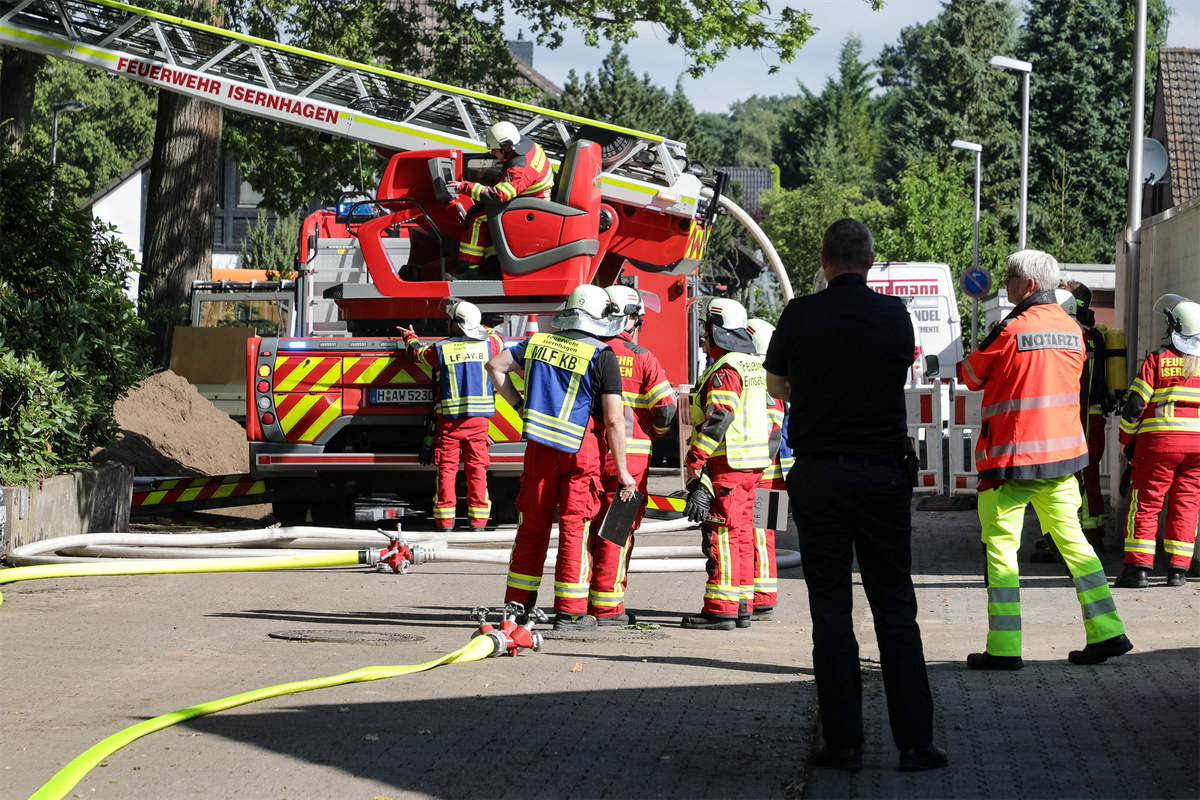 Feuer im Haus der Begegnung