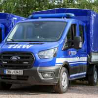 Mannschaftslastwagen THW