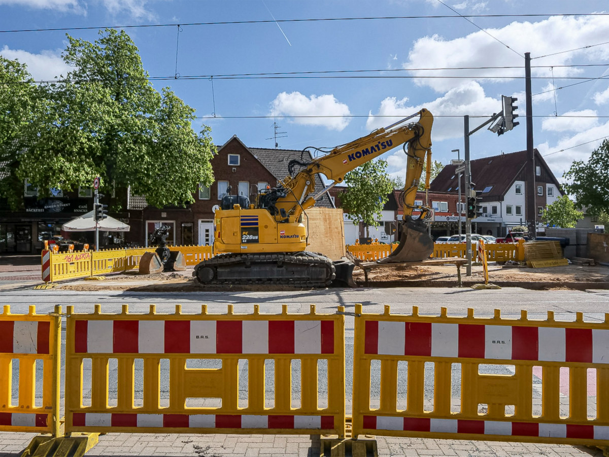 Sperrung Sutelstraße