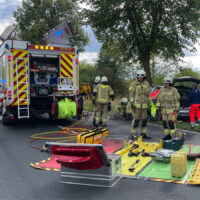Tödlicher Verkehrsunfall auf der Westtangente in Lehrte Tödlicher Verkehrsunfall in Lehrte