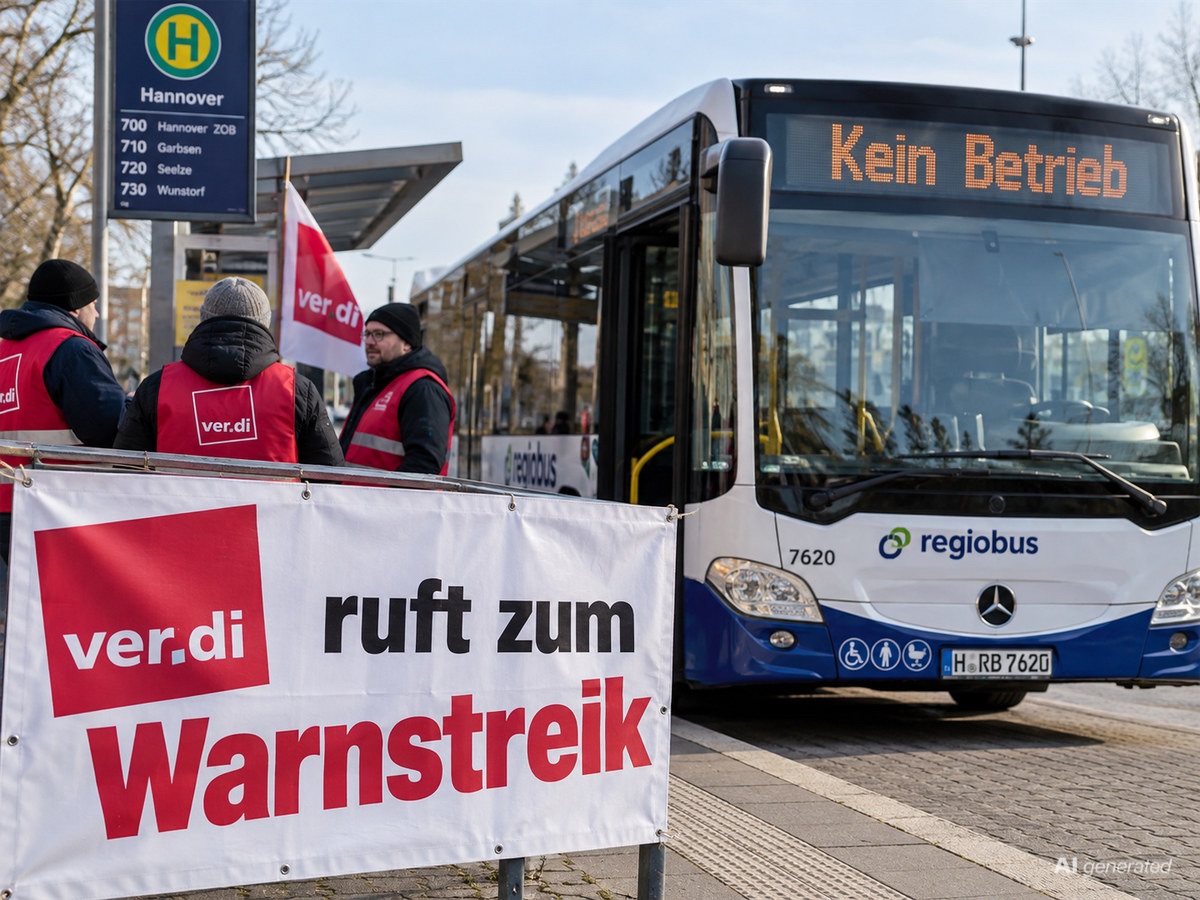 Warnstreik RegioBus
